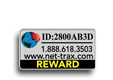 Net-Trax - small label (1.9 cm x 1.2 cm)